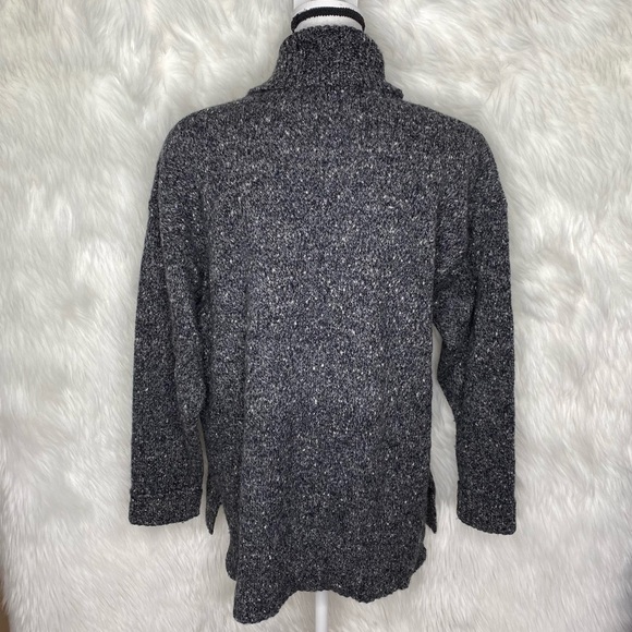 15. Vintage Express Tricot Chunky Wool Turtleneck Tunic 90s Sweater Size Large - Picture 5 of 15